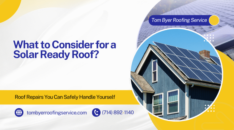 Solar-Ready Roofing in Garden Grove: Essential Insights from Tom Byer Roofing Service