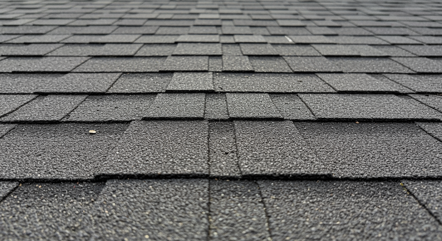 asphalt shingle roof close-up pattern texture