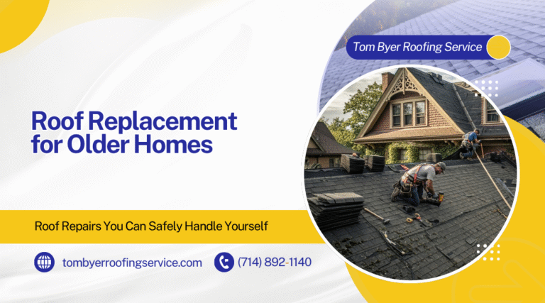 Roof Replacement for Older Homes